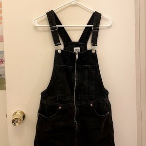 Black Zara overall dress